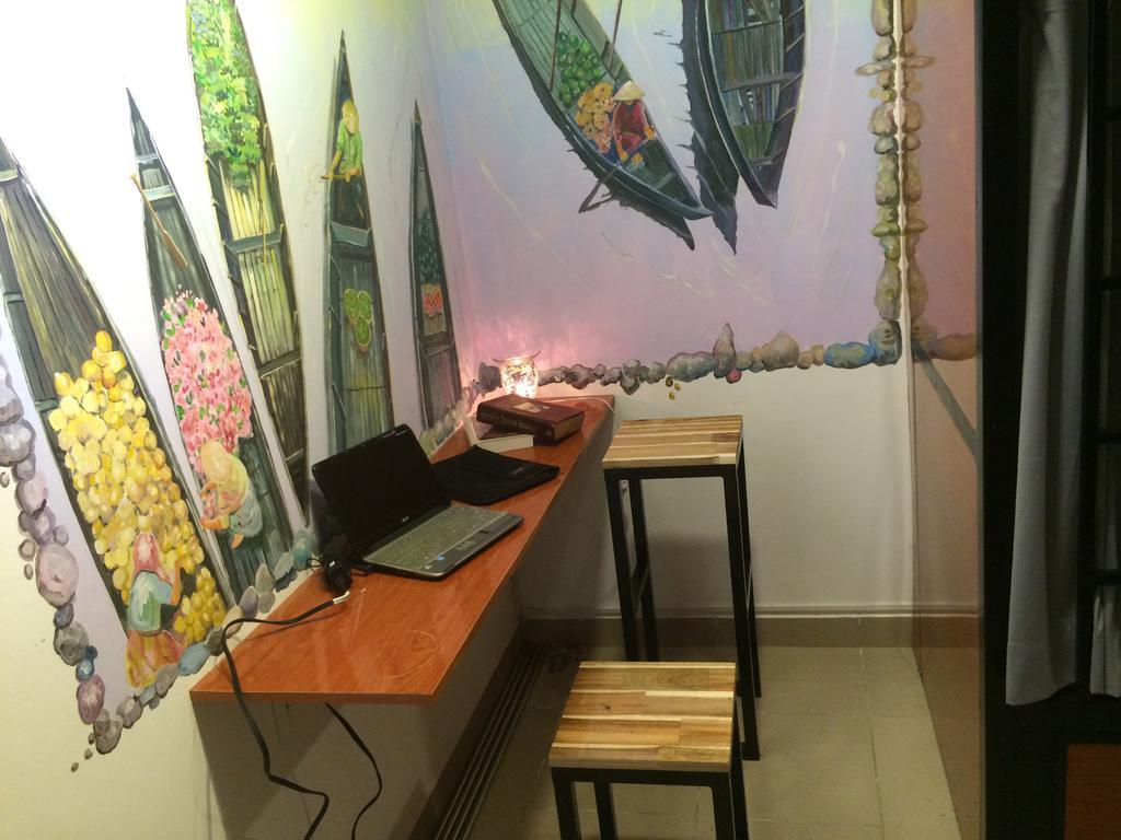 Wanderlust Saigon Hostel & Rooftop Bar Ho Si Minh-város Kültér fotó