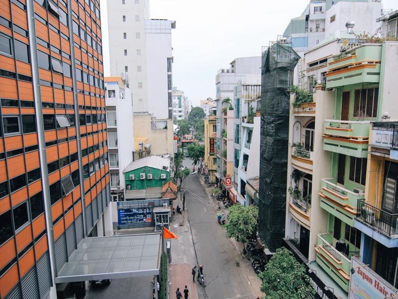 Wanderlust Saigon Hostel & Rooftop Bar Ho Si Minh-város Kültér fotó
